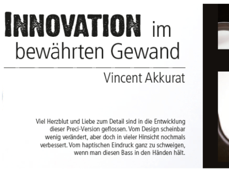 VINCENT AKKURAT Review in Bass Quarterly